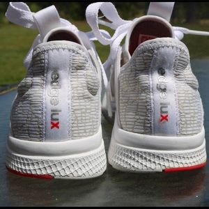 All White • Rare • Adidas Edge Lux • size 9